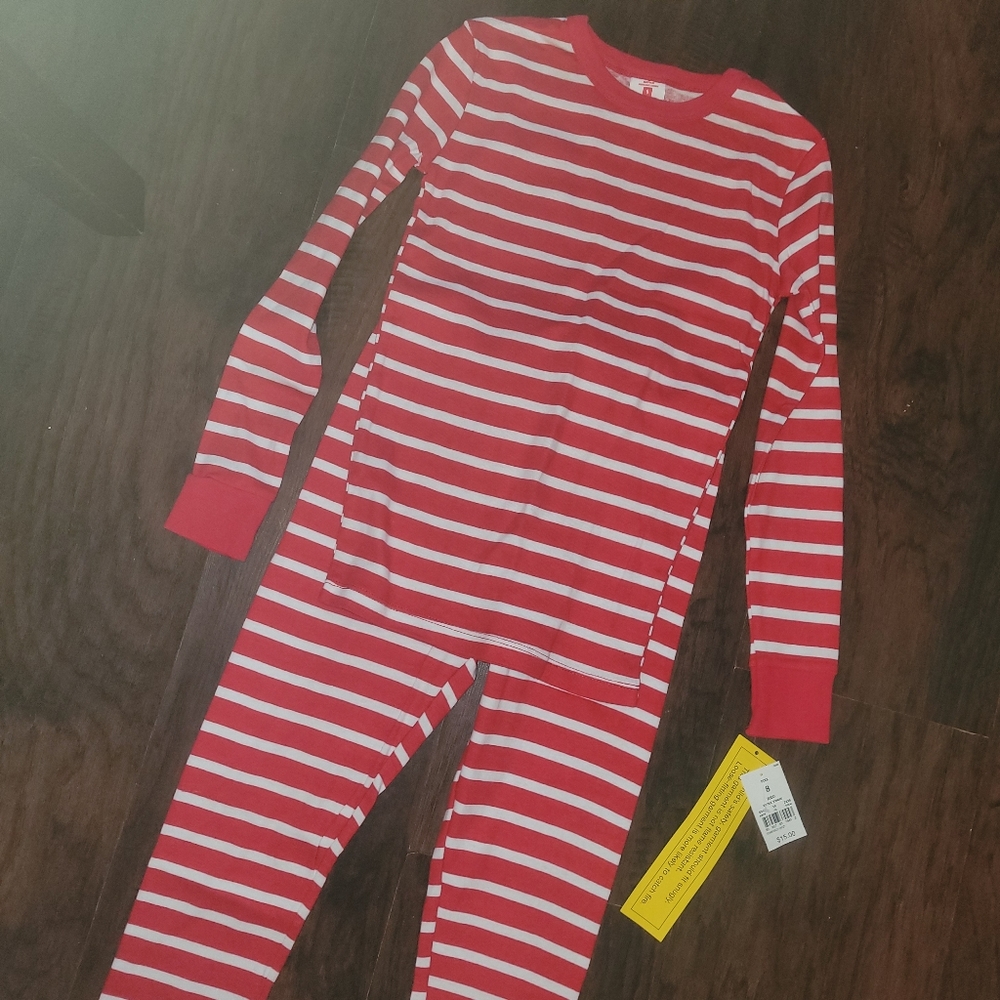 Toddler Striped 100% Cotton Tight Fit Matching Family Pajama Set